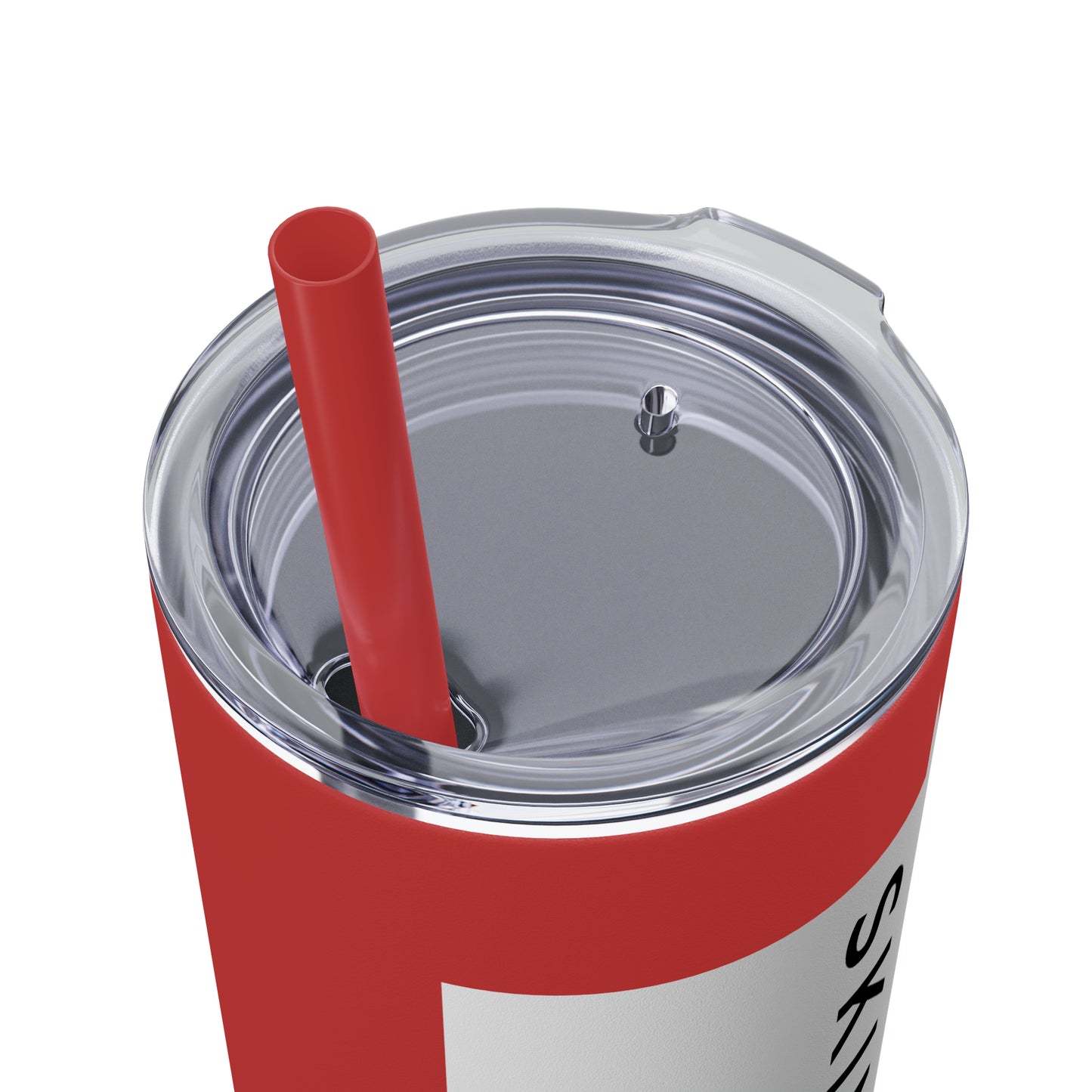 Skinny Tumbler with Straw, 20oz