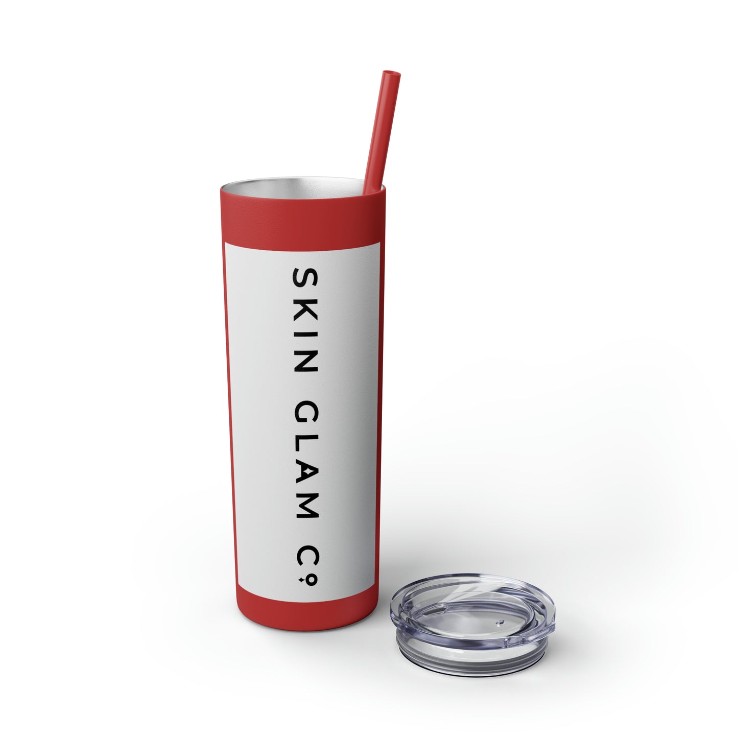 Skinny Tumbler with Straw, 20oz